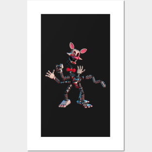 The Mangle FNAF 3D Posters and Art